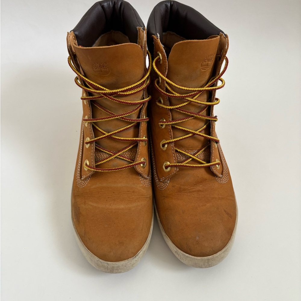 Timberland Tan Leather Boots